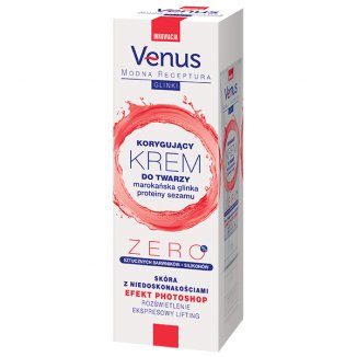 Venus, krem korygujący do twarzy, marokańska glinka, proteiny sezamu, 50 ml - zdjęcie produktu