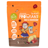Helpa Suchy Prowiant, owoce liofilizowane do chrupania, truskawka, ananas, czarna porzeczka, wiśnia, 10 g - miniaturka zdjęcia produktu
