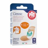 Pic Solution Classic, plastry z opatrunkiem, antybakteryjne, Large, 25 mm x 72 mm, 10 sztuk - miniaturka zdjęcia produktu