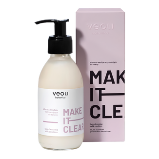 Veoli Botanica Make It Clear, mleczna emulsja oczyszczająca do twarzy, 200 ml - zdjęcie produktu