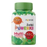 Żelki Puwerki, smak owocowy, 50 sztuk - miniaturka zdjęcia produktu