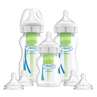 Zestaw startowy Dr Brown's Options+, mały, butelki antykolkowe, 270 ml + 150 ml - zdjęcie produktu