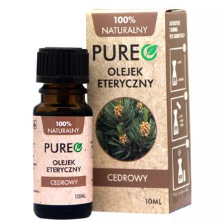 Pureo, olejek eteryczny cedrowy, 10 ml - zdjęcie produktu