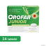 Orofar Junior 1 mg + 1 mg, dla dzieci powyżej 6 lat, smak pomarańczowy, 24 tabletki do ssania - miniaturka 2 zdjęcia produktu