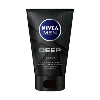 Nivea Men Deep, żel do mycia twarzy i zarostu dla mężczyzn, 100 ml - zdjęcie produktu