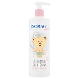 Linomag Emolienty, żel do mycia ciała i głowy dla dzieci i niemowląt od 1 dnia życia, 400 ml USZKODZONE OPAKOWANIE - miniaturka zdjęcia produktu