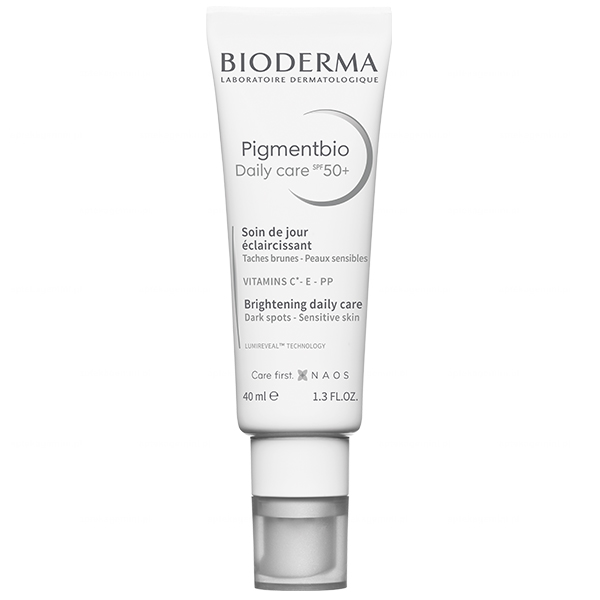 Bioderma Bioderma Pigmentbio Daily Care, krem rozjaśniający na dzień, SPF 50+, 40 ml