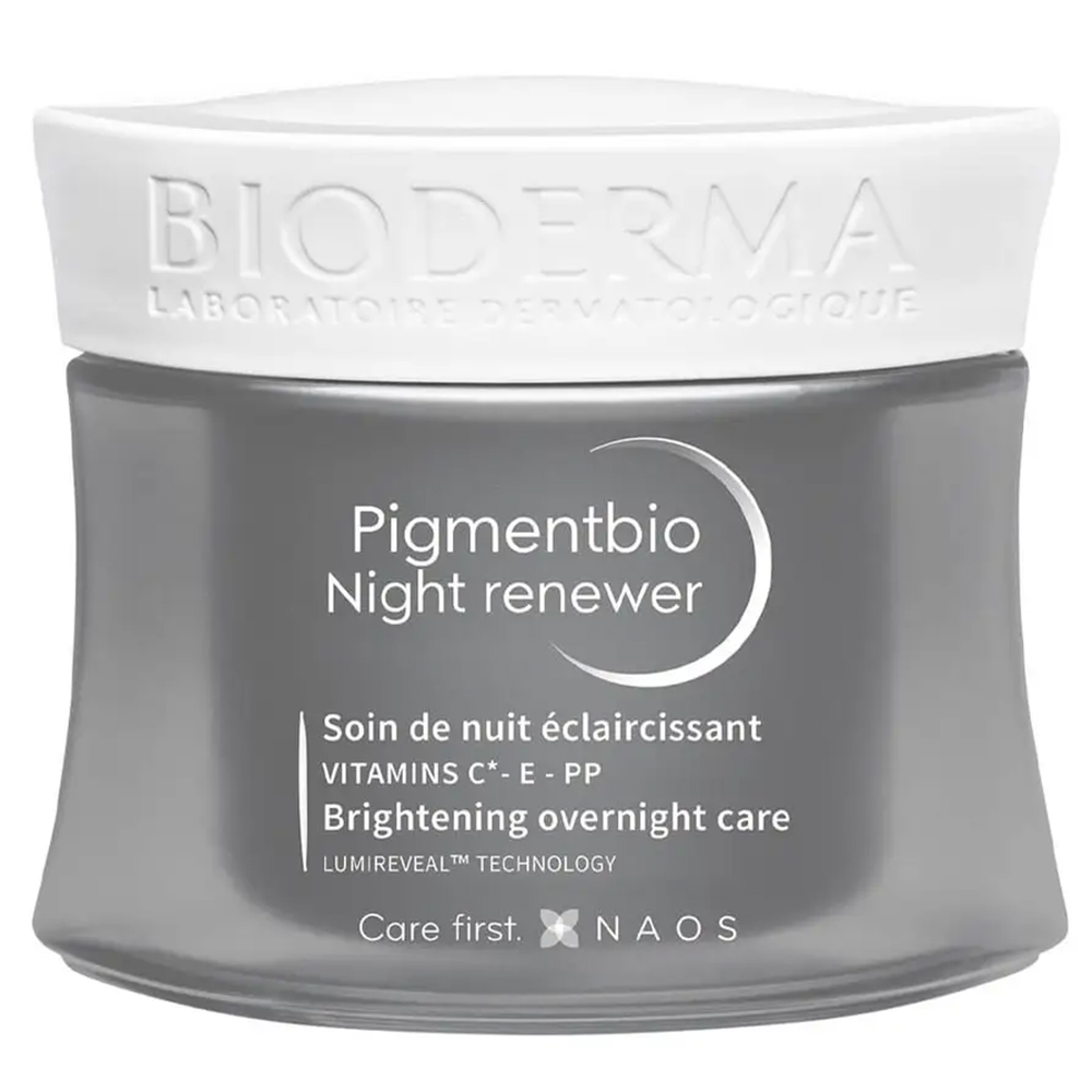 Bioderma Bioderma Pigmentbio Night Renewer, rozjaśniający krem do twarzy, na noc, 50 ml