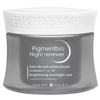 Bioderma Pigmentbio Night Renewer, rozjaśniający krem do twarzy, na noc, 50 ml - zdjęcie produktu