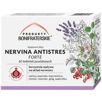 Nervina Antistres, 60 tabletek - zdjęcie produktu