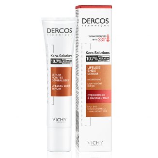Vichy Dercos Kera-Solutions, serum do zniszczonych końcówek, 40 ml - zdjęcie produktu