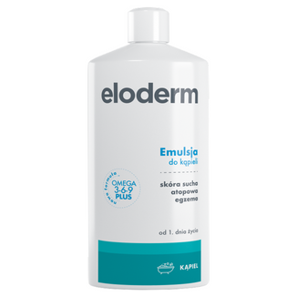 Eloderm, emulsja do kąpieli, od urodzenia, 400 ml - zdjęcie produktu