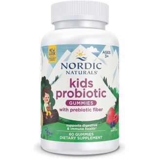 Nordic Naturals, Probiotic Gummies KIDS, żelki dla dzieci po 3 roku życia, 60 sztuk - zdjęcie produktu