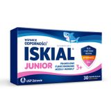 Iskial Junior, powyżej 3 lat, smak cytrynowy, 30 kapsułek do żucia KRÓTKA DATA - miniaturka zdjęcia produktu