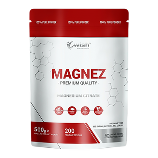 Wish Magnez, cytrynian magnezu, 500 g - zdjęcie produktu