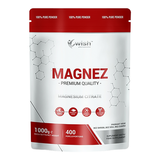 Wish Magnez, cytrynian magnezu, 1000 g - zdjęcie produktu