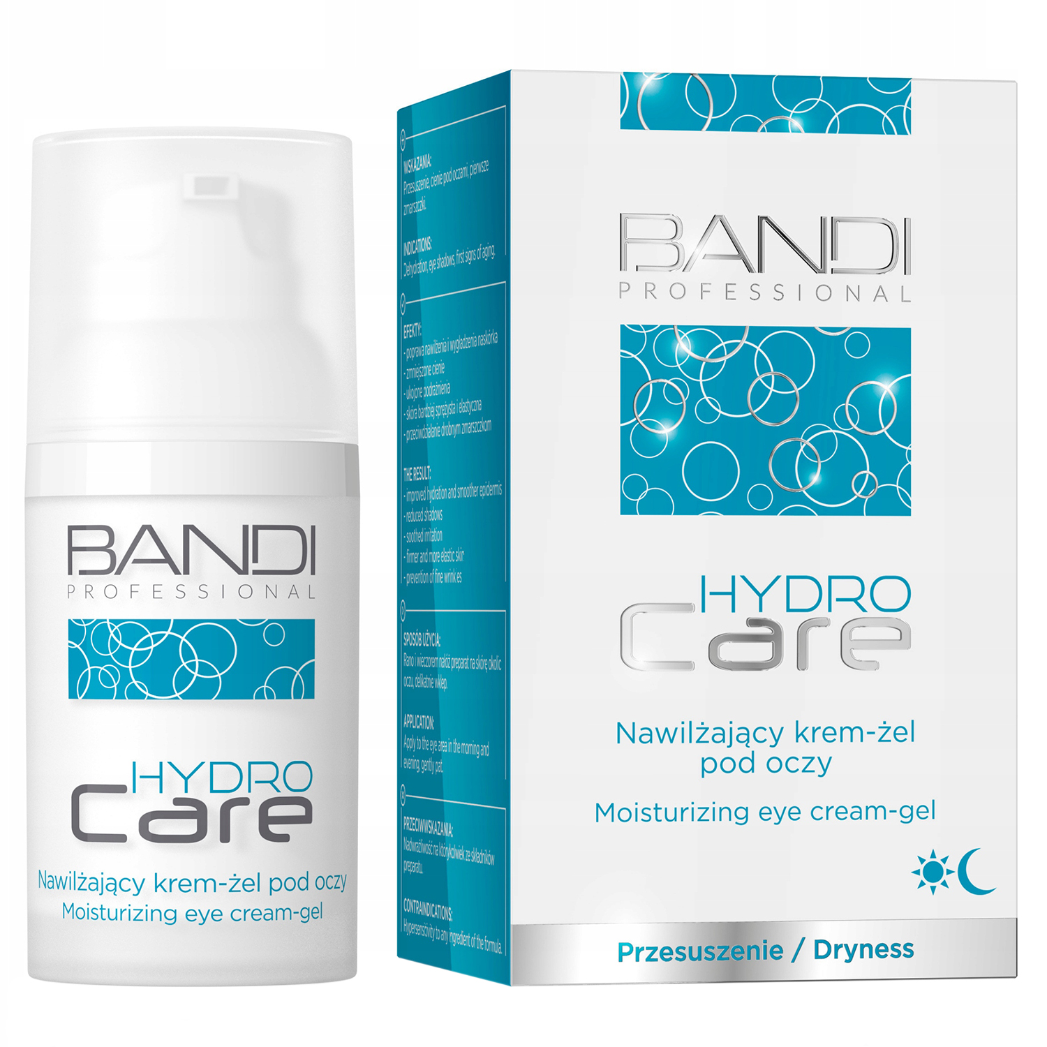 Nieznana Bandi Hydro Care, krem-żel nawilżający pod oczy, 30 ml