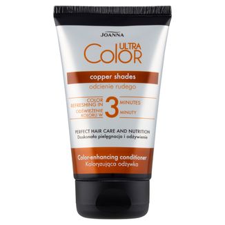 Joanna Ultra Color, koloryzująca odżywka do włosów 3 minuty, odcienie rudego, 100 g - zdjęcie produktu