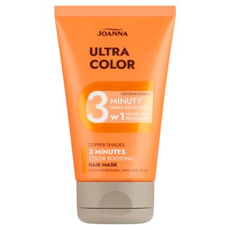 Joanna Ultra Color, koloryzująca odżywka do włosów 3 minuty, odcienie rudego, 100 g - zdjęcie produktu