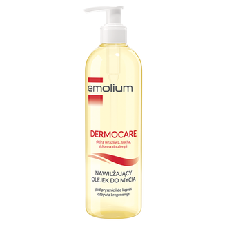 Emolium Dermocare, olejek nawilżający do mycia, od 3 miesiąca, 400 ml - zdjęcie produktu