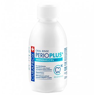 Curaprox Perio Plus+ Regenerate, płyn do płukania jamy ustnej, 200 ml - zdjęcie produktu