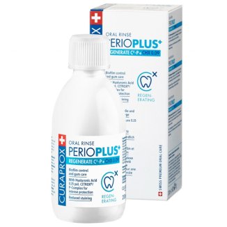 Curaprox Perio Plus+ Regenerate, płyn do płukania jamy ustnej, 200 ml - zdjęcie produktu