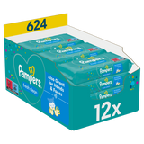 Pampers Fresh Clean, chusteczki nawilżane, 12 x 52 sztuki - miniaturka zdjęcia produktu