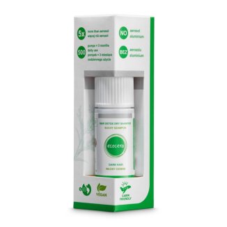 Ecocera, szampon suchy do włosów ciemnych, Hair Detox, 15 g - zdjęcie produktu