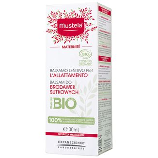 Mustela Maternite, balsam do brodawek sutkowych BIO, 30 ml KRÓTKA DATA - zdjęcie produktu