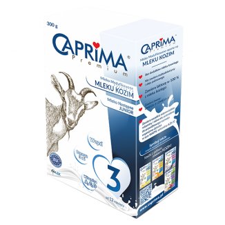 Caprima Premium 3 Junior, mleko modyfikowane oparte na mleku kozim, od 12 miesiąca, 300 g - zdjęcie produktu