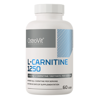 OstroVit L-Carnitine Supreme 1250, 60 kapsułek KRÓTKA DATA - zdjęcie produktu