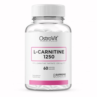 OstroVit, L-Carnitine Supreme 1250, 60 kapsułek - zdjęcie produktu