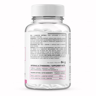 OstroVit, L-Carnitine Supreme 1250, 60 kapsułek - 2 OstroVit, L-Carnitine Supreme 1250, 60 kapsułek - 2 - zdjęcie produktu