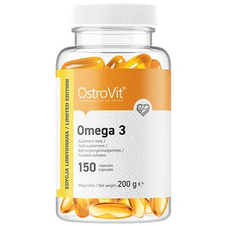 OstroVit Omega 3, edycja limitowana, 150 kapsułek - zdjęcie produktu