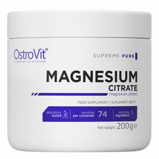 OstroVit Supreme Pure Magnesium Citrate, 200 g - zdjęcie produktu