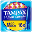 Tampax Compak Pearl, tampony higieniczne z aplikatorem, Regular, 16 sztuk - miniaturka  zdjęcia produktu