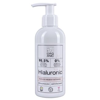 Active Organic, Hialuronic, płyn do higieny intymnej, 200 ml - zdjęcie produktu