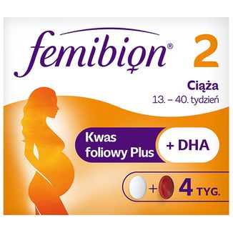 Femibion 2 Ciąża, 28 tabletek + 28 kapsułek - zdjęcie produktu