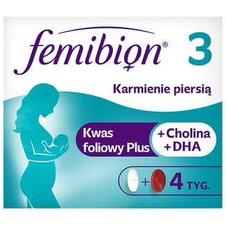 Femibion 3 Karmienie piersią, 28 tabletek + 28 kapsułek - zdjęcie produktu