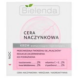 Bielenda Cera naczynkowa, krem wzmacniająco-regenerujący na noc, 50 ml - miniaturka zdjęcia produktu