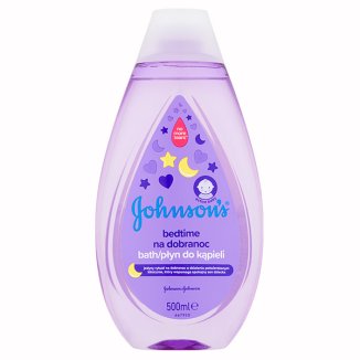 Johnson's baby, Bedtime, płyn do kąpieli do mycia ciała dla dzieci na dobranoc, 500 ml - zdjęcie produktu