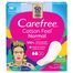 Carefree Cotton Feel Normal, wkładki higieniczne, aloes, 56 sztuk - miniaturka  zdjęcia produktu