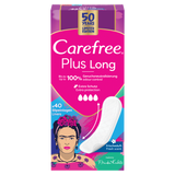 Carefree Plus Long, wkładki higieniczne, fresh scent, 40 sztuk - miniaturka zdjęcia produktu