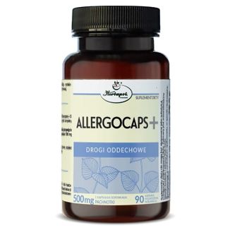Herbapol Allergocaps+, 90 kapsułek - zdjęcie produktu