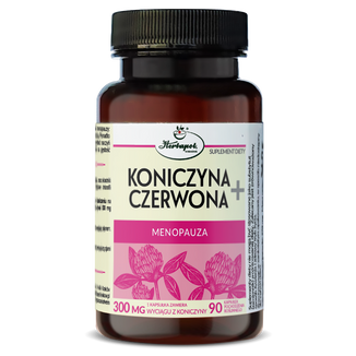 Herbapol Koniczyna Czerwona+, 90 kapsułek - zdjęcie produktu