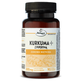 Herbapol Kurkuma+ z Piperyną, 90 kapsułek - miniaturka zdjęcia produktu
