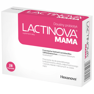 Lactinova Mama, 28 kapsułek USZKODZONE OPAKOWANIE - zdjęcie produktu