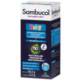 Sambucol Baby, dla niemowląt po 6 miesiącu życia, dzieci i dorosłych, 12 saszetek - miniaturka zdjęcia produktu
