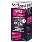 Sambucol Kids, płyn dla dzieci po 3 roku życia i dorosłych, 120 ml - miniaturka zdjęcia produktu