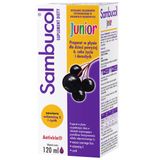 Sambucol Junior, płyn dla dzieci po 6 roku życia i dorosłych, 120 ml - miniaturka zdjęcia produktu